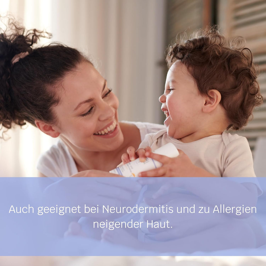 SIRIDERMA Basische Baby- und Kindercreme | Ohne Duftstoffe | Hautpflege bei sensibler, trockener und