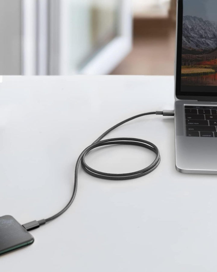 Anker USB C Lightning Kabel, 331 USB C auf Lightning Ladekabel 100cm, MFi zertifiziert, New Nylon Sc