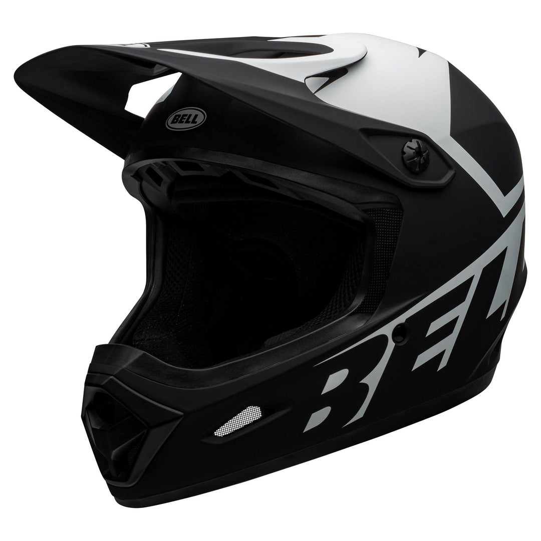 BELL Transfer DH Fahrrad Helm schwarz/weiss 2021 XXL, XXL