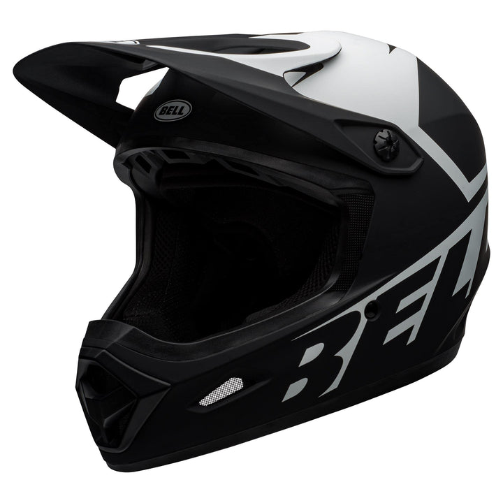 BELL Transfer DH Fahrrad Helm schwarz/weiss 2021 XXL, XXL