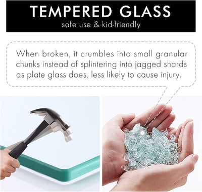 KES Eckregal Glas Duschablage Glasregal Duschregal Glasregal Glasablage für Badezimmer Wandregal Ede