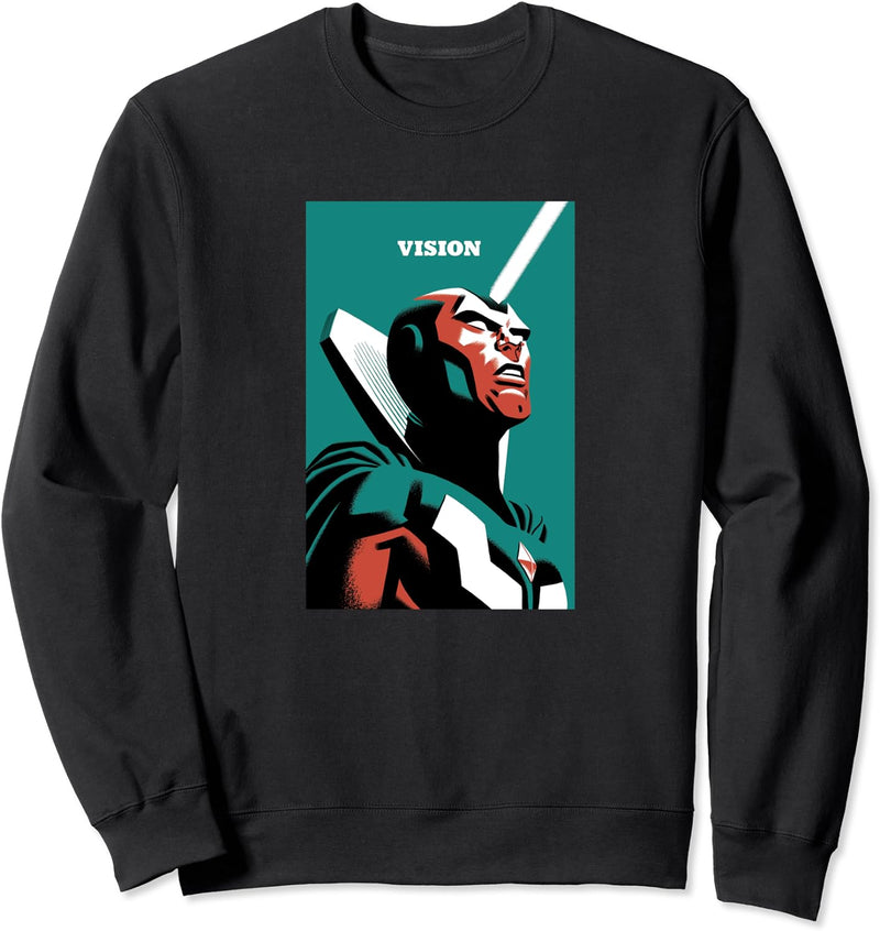 Marvel Vision Simple Poster Sweatshirt