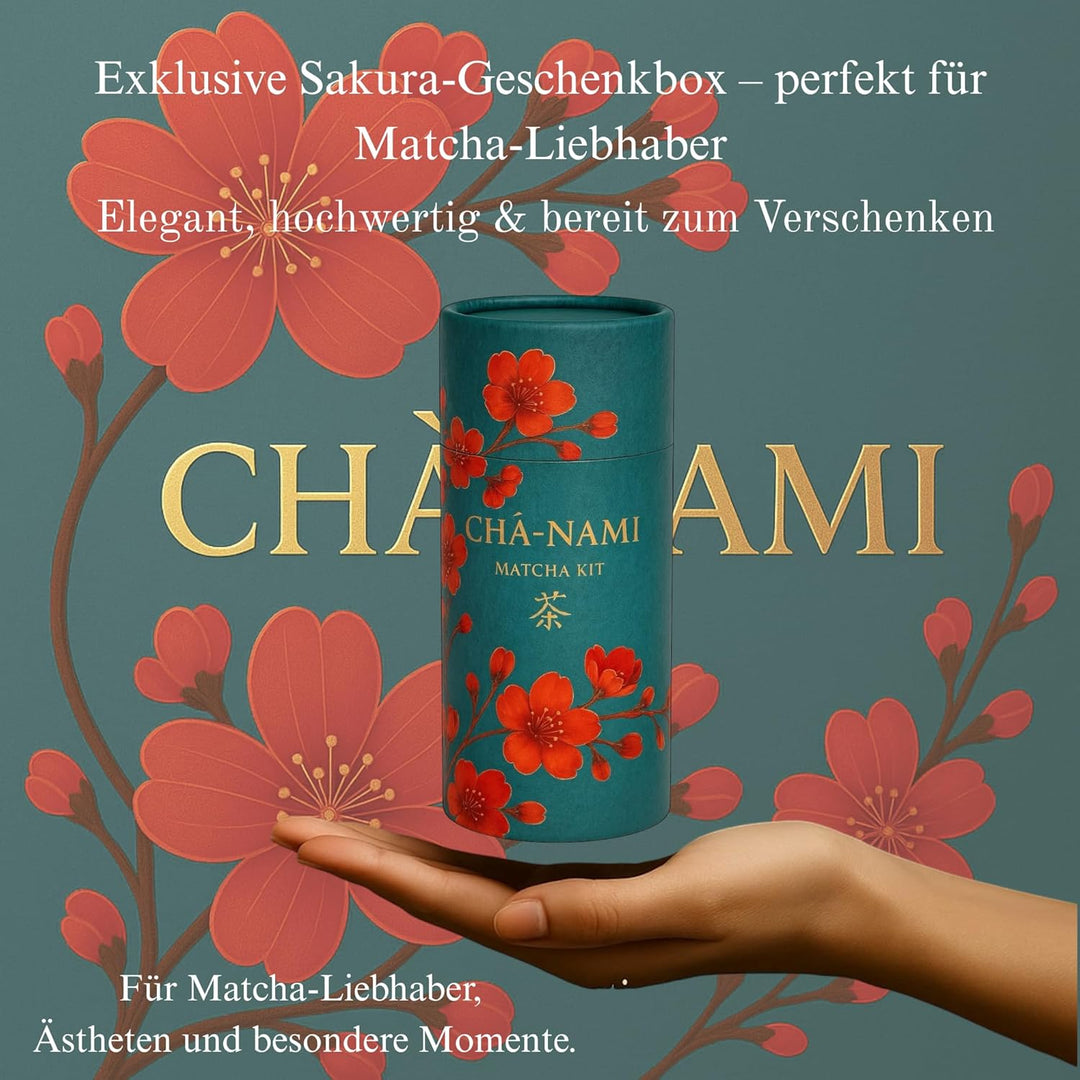 Matcha Besen Bambus – 100 Borsten für cremigen Matcha-Schaum – Japanischer Chasen für Teezeremonie –