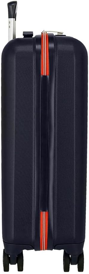 Reebok Roxbury Kabinenkoffer, blau, 40 x 55 x 20 cm, fester ABS-Kunststoff, integrierter TSA-Verschl