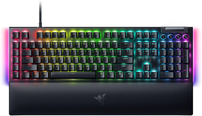 Razer BlackWidow V4 (Green Switch) - Mechanische Gaming-Tastatur mit Razer Chroma RGB (Mechanische R