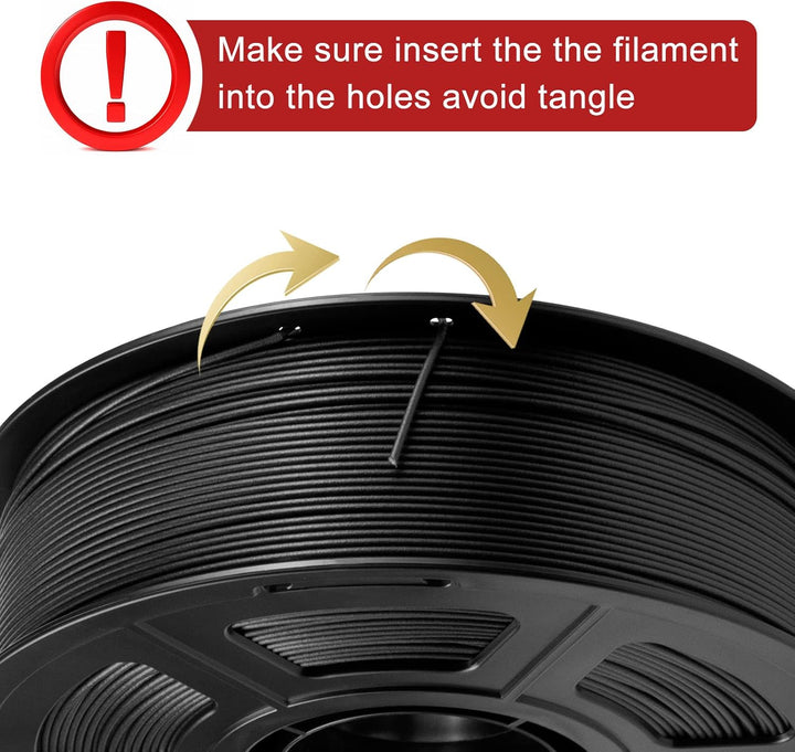 IEMAI ABS Carbon Fibre Filament 1.75 mm, 3D Printer Filament ABS, Carbon Fibre Filament 1.75 ABS Fil