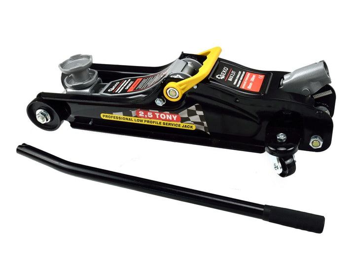 Geko G02032 Low Profile Garage Trolley Jack, 2.5T, schwarz