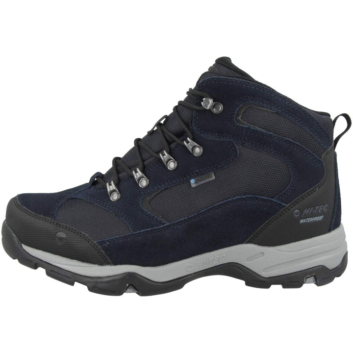 Hi-Tec Storm Wp Herren Walking-Schuh 46 EU Sky Captain Monument Schwarz, 46 EU Sky Captain Monument