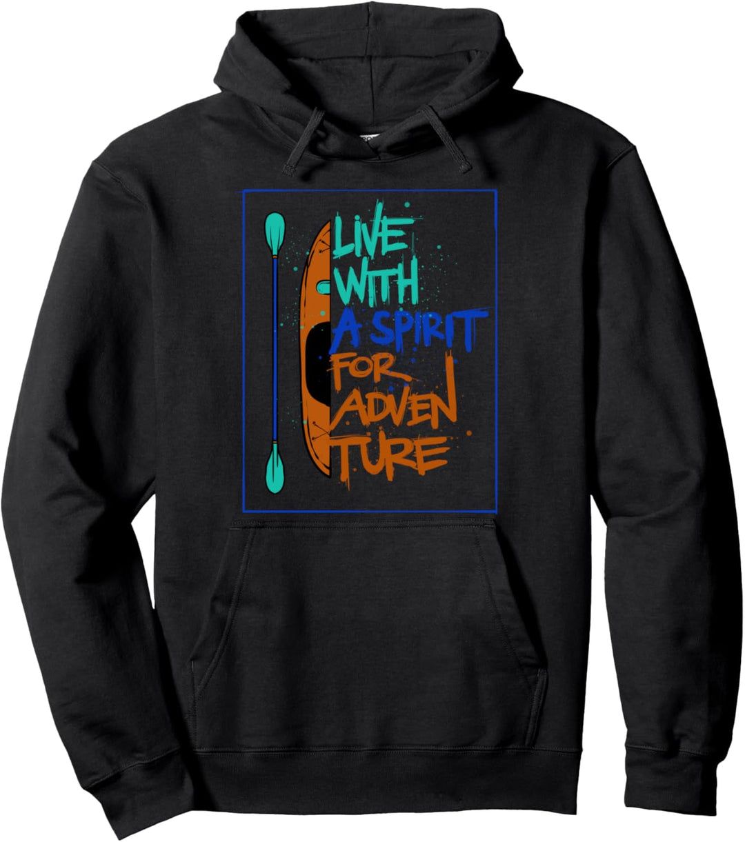 Kajak Abenteuer Geschenk Kajak Pullover Hoodie