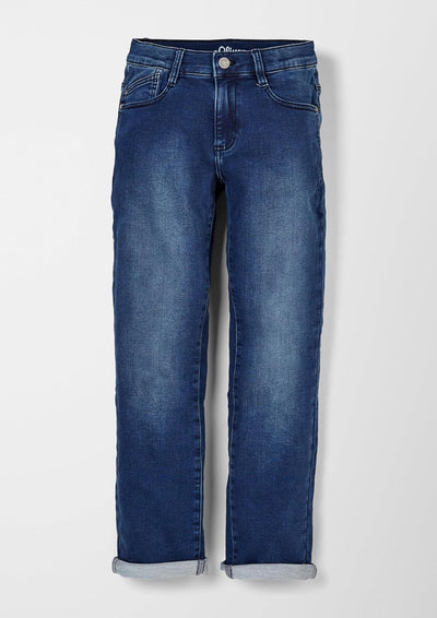 s.Oliver Regular: Denim mit Waschung 70 Grosse Grössen 57z7 Blau, 70 Grosse Grössen 57z7 Blau