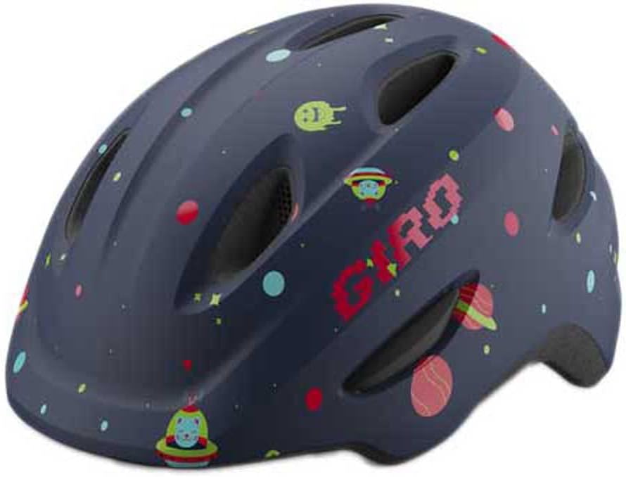 Giro Scamp Kinder Fahrrad Helm matt Midnight Space blau 2023 XS, XS