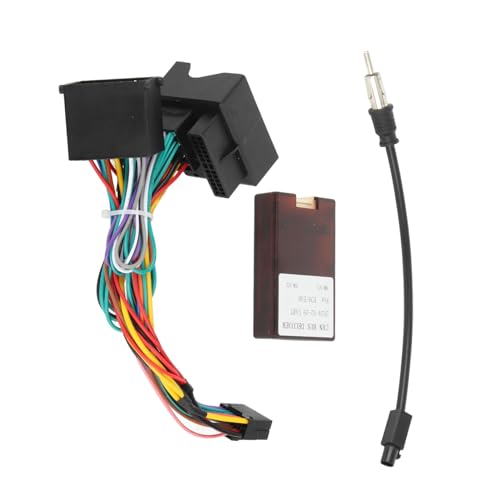 Yctze Radio Kabelbaum, Auto Stromkabel Audio Kabelbaum Adapter mit Canbus Box, Passend für F30/F10/X