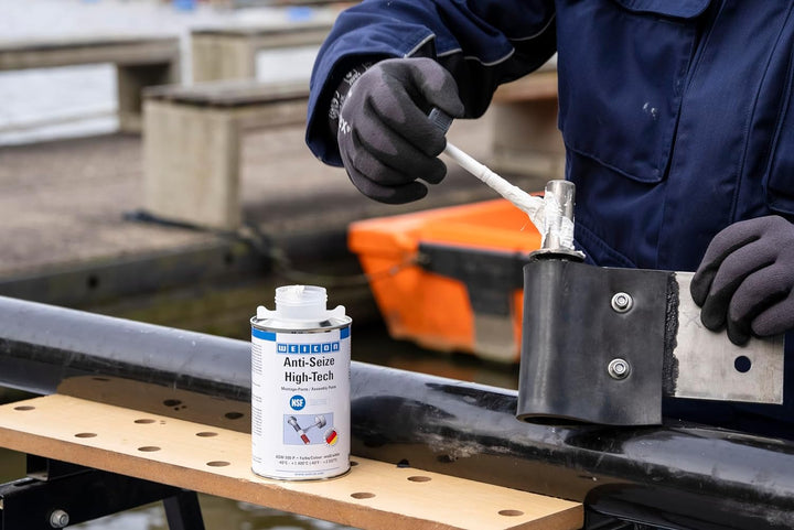 WEICON Anti-Seize High-Tech Montagepaste 500 g Schutz gegen Korrosion, Verschleiss und Festfressen |