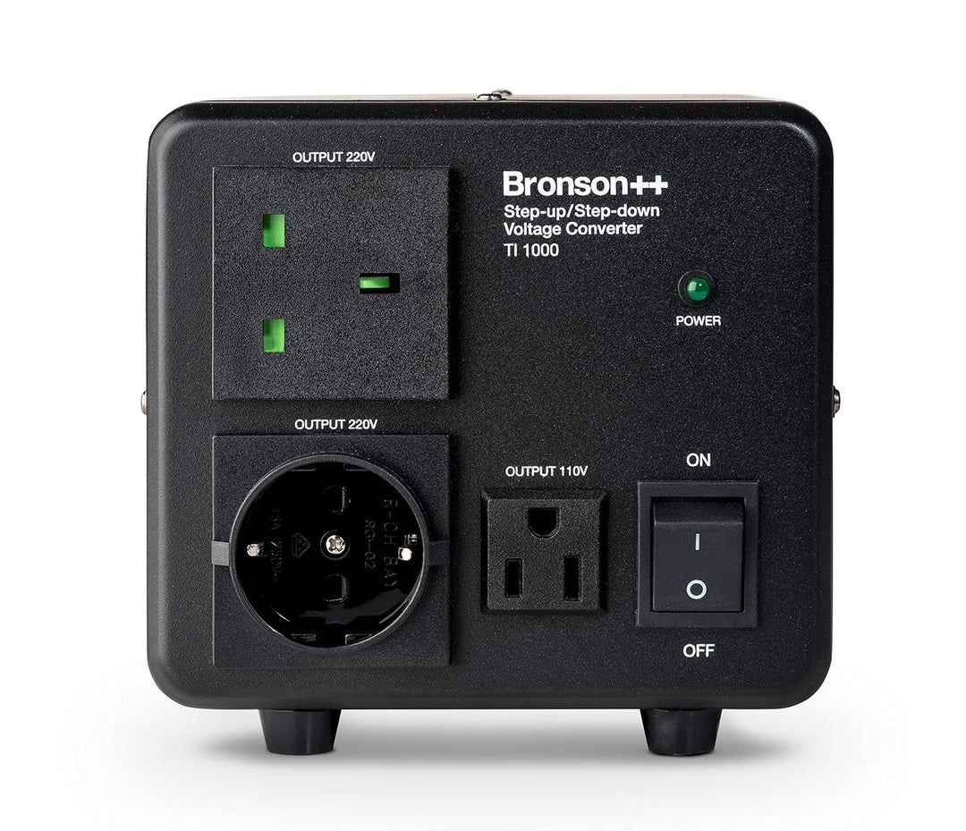 Bronson++ TI 1000 110 Volt USA Spannungswandler Ringkern-Transformator 1000 Watt - In: 110V oder 220