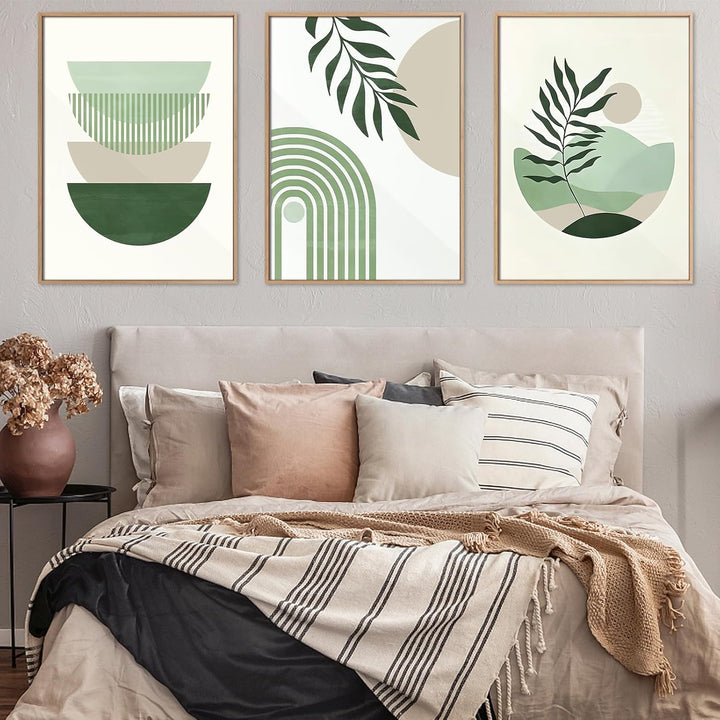LXTOPN 3er Bohemian Poster Set, Moderne Wandbilder Poster für Wohnzimmer Schlafzimmer Deko, ohne Rah