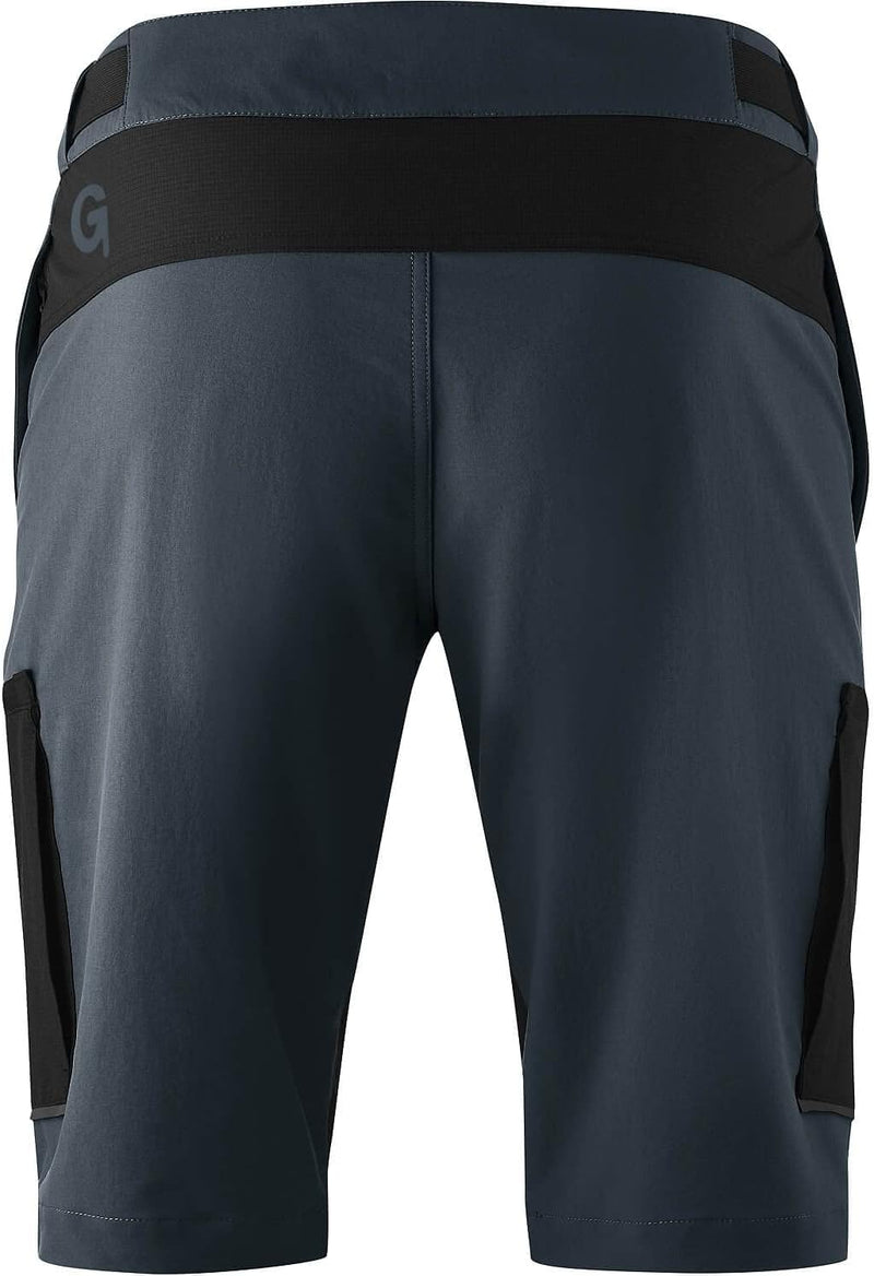 Gonso Herren Fahrradshorts Garzone Grau M, Grau M