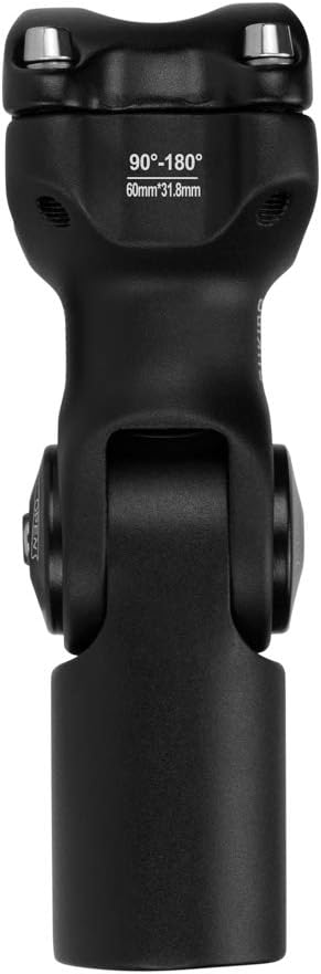 CYSKY Verstellbar Vorbau 31,8 60mm/80mm/93mm 0-90 Grad Verstellbar MTB Vorbau Lenker Vorbau Verstell