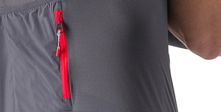 CASTELLI Herren T-Shirt XXL Dunkelgrau, XXL Dunkelgrau
