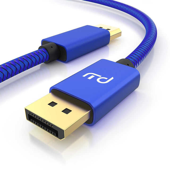 CSL – 5x 8k Premium DisplayPort Kabel - 3m - DP 1.4 zu DP 1.4-8k @ 60 Hz 4k @ 120 Hz – UHD II - bis