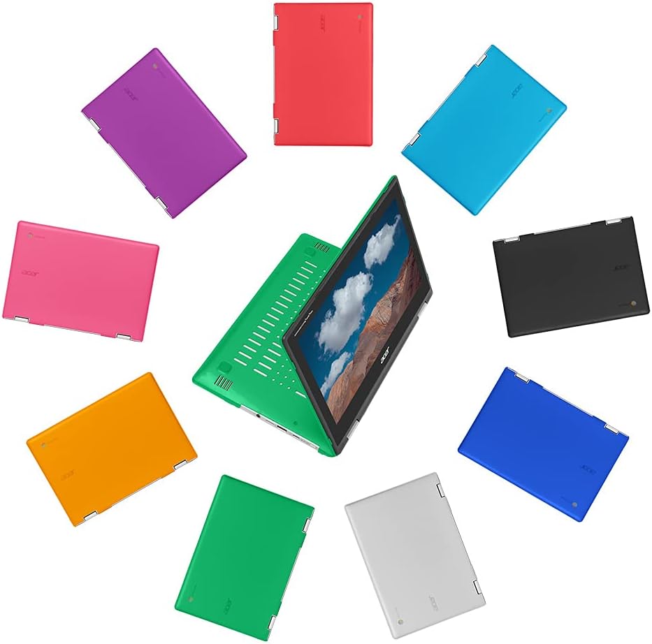 mCover-Hülle, nur kompatibel mit 11,6 Zoll Acer Chromebook 311 CB311-11H (180°-Scharnier) und Spin 3