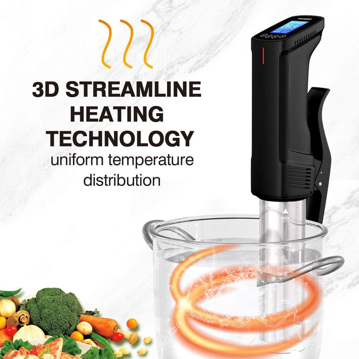 Inkbird Wlan Sous Vide Garer,ISV-100W Sous Vide Stick Eintauchthermostat,Wi-Fi-Steuerung, Präziser T