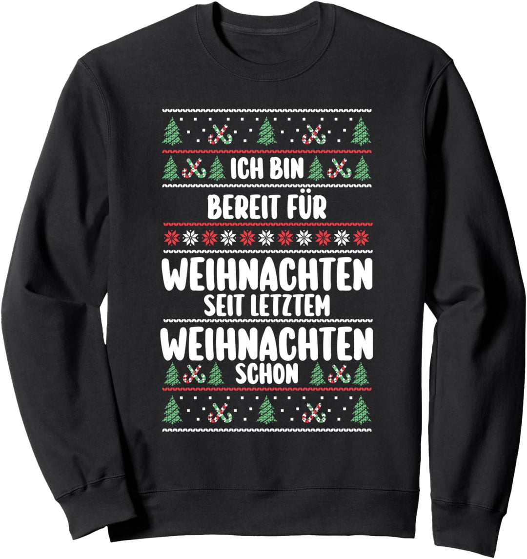 Weihnachtsfeier Weihnachtsmann Weihnachten Sweatshirt