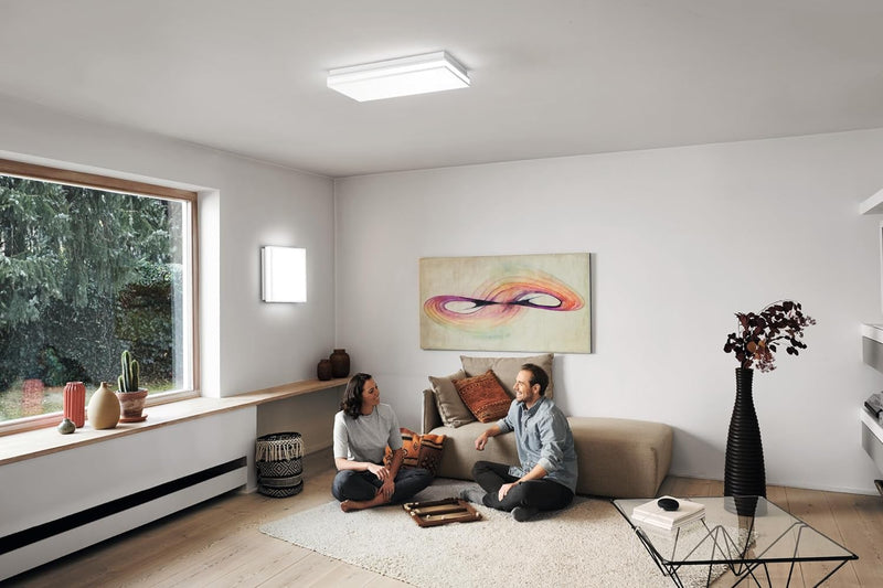 Ledvance ORBIS MAGNET SMART+ Wi-Fi 45x45cm, dimmbare LED Deckenleuchte für den Innenbereich, 42W, Fa