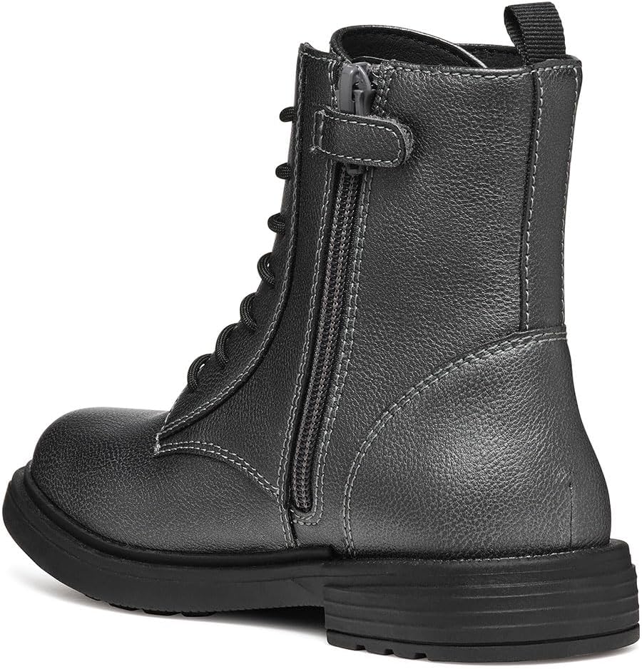 Geox Mädchen J Eclair Girl D Ankle Boot, Gun