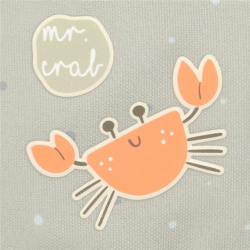Enso Mr Crab Kulturbeutel, anpassbar, Blau, 23 x 12 x 10 cm, Polyester von Joumma Bags, blau, Kultur