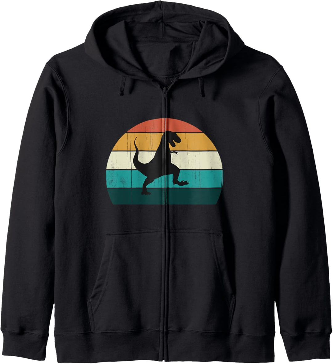 Lustiger Retro-Dinosaurier - T-Rex TRex Lovers Geschenkidee Kapuzenjacke