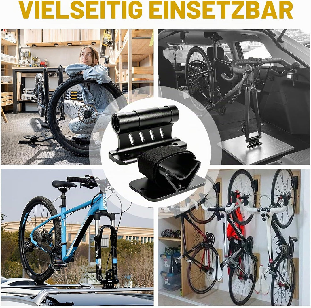 Fahrrad Vorderradgabel,Fahrrad Gabelhalterung,1XGabelhalterung und 1XHinterradhalterung,Vielseitiger