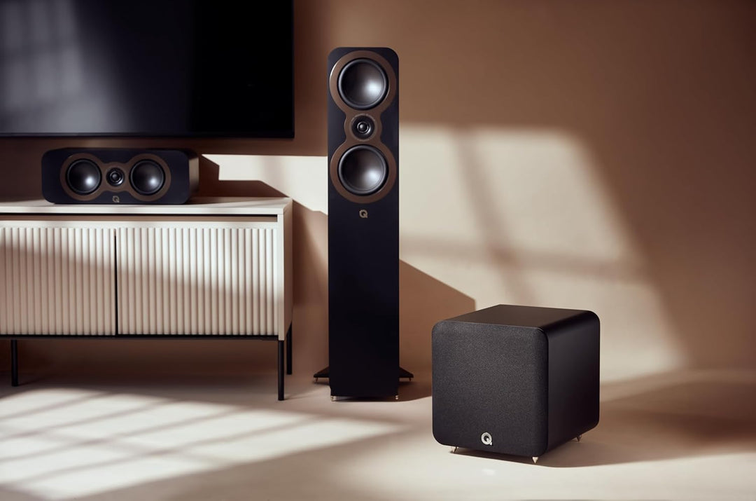 Q ACOUSTICS Q SUB80 (Schwarz), Schwarz