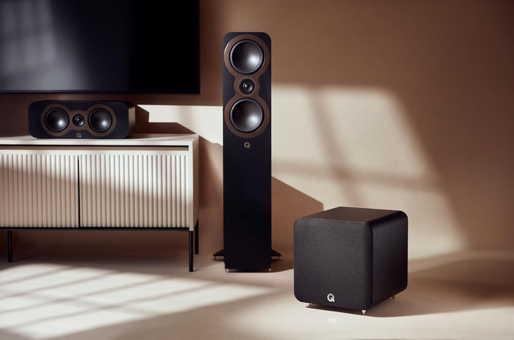 Q ACOUSTICS Q SUB80 (Schwarz), Schwarz