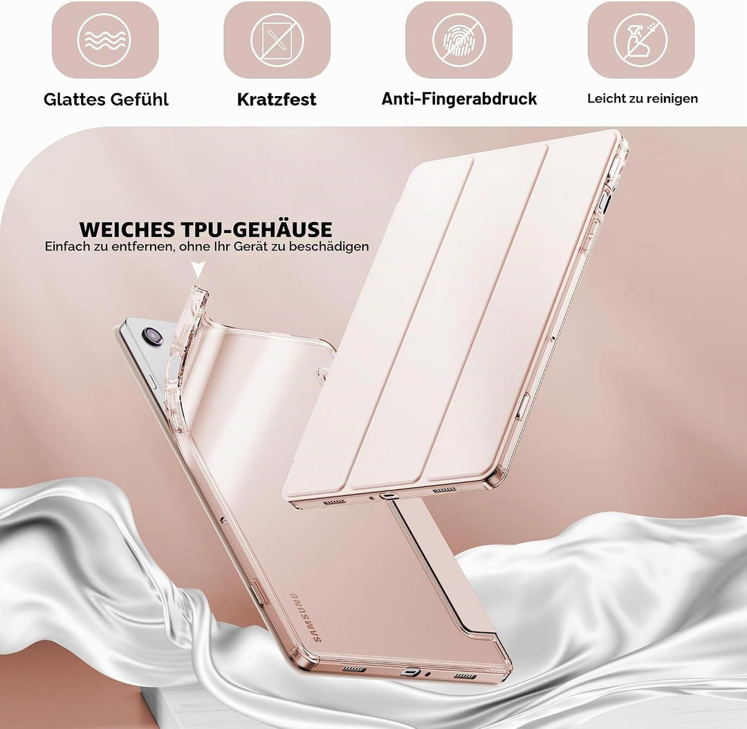 INFILAND Hülle für Samsung Galaxy Tab A9+/ A9 Plus 11 Zoll 2023 SM-X210/ X215/ X216,Schlank Leicht S
