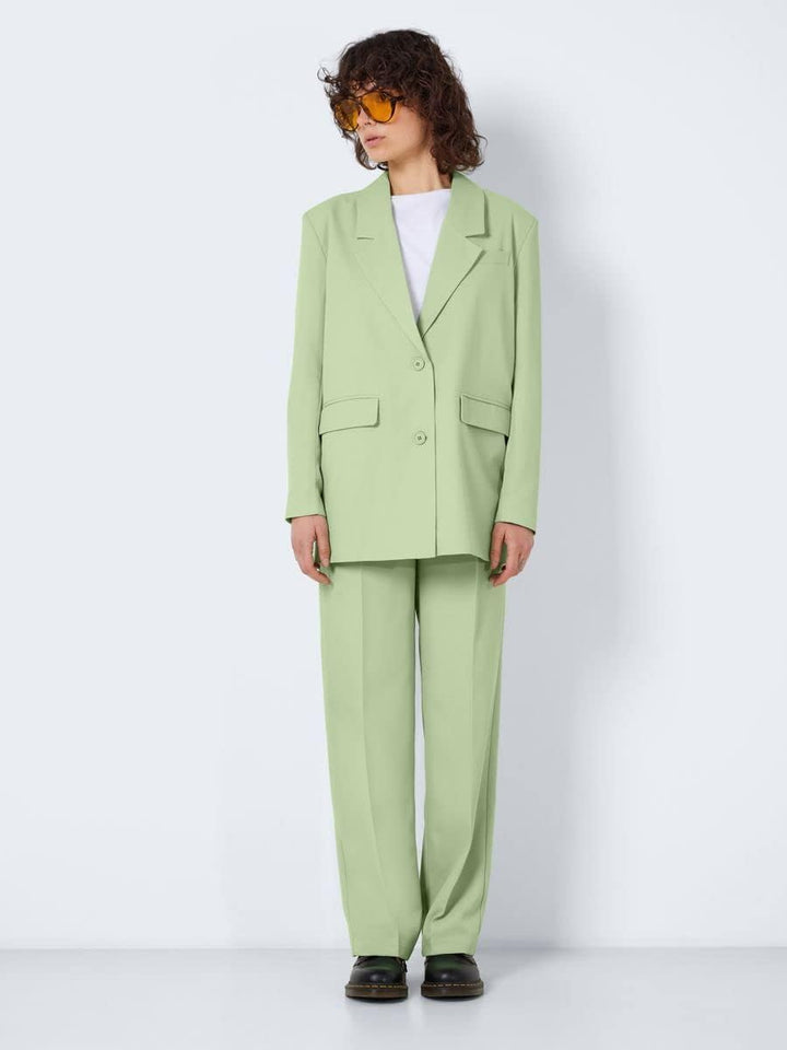 Noisy May Damen Nmmilla L/S Blazer Noos Blazer XS Quiet Green, XS Quiet Green
