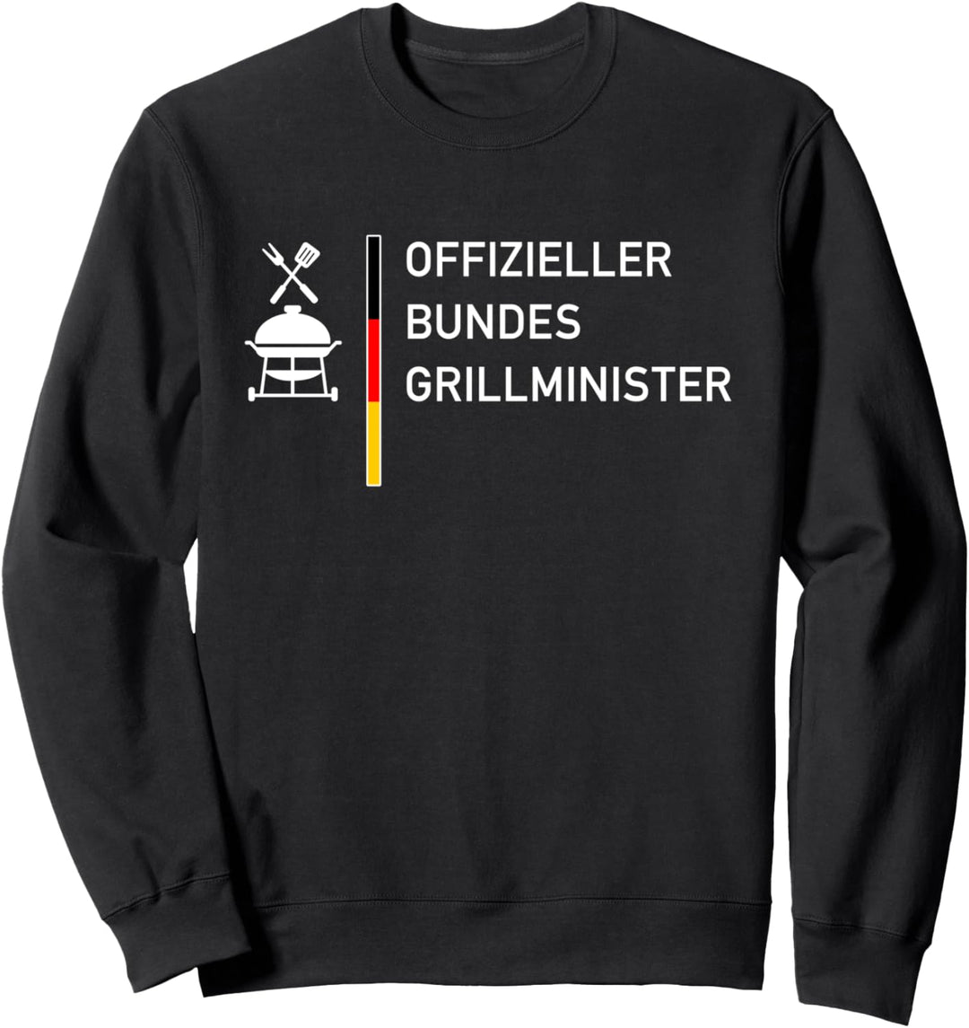 Offizieller Bundes Grillminister. Bundesgrillminister. Fun Sweatshirt