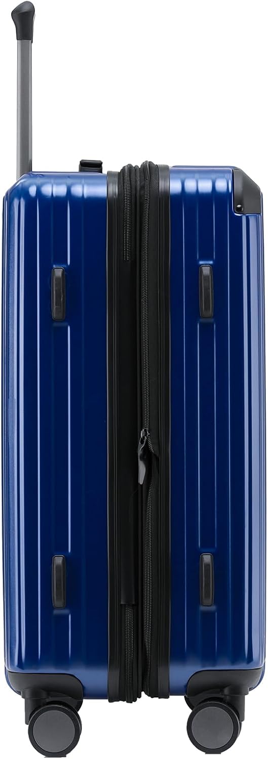 M816 TSA-Schloss, Teleskopgriff, Reisekoffer mit 4 Rollen, Hartschale, Kabinentrolley 55cm, Diamondb