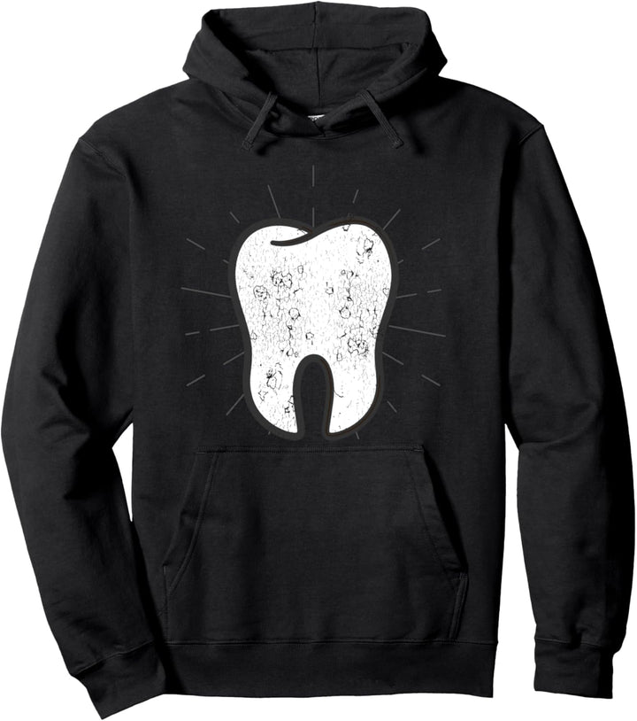 Zahn - Zahnärztin und Zahnarzthelferinnen - vintage Zahn Pullover Hoodie