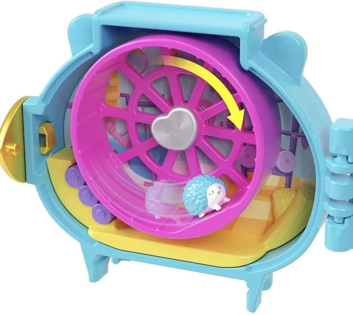 Polly Pocket Kuscheltiere Kompaktes Spielset GYV99 - Hedgehog Hxx23