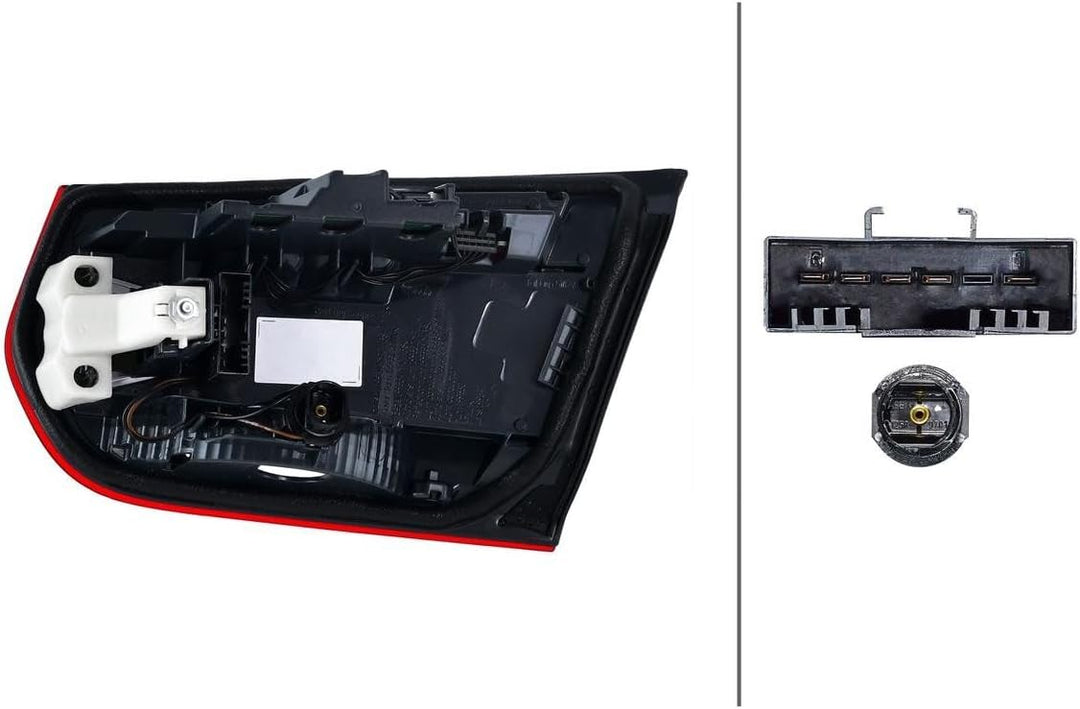 HELLA 2SK 012 148-411 Heckleuchte - Hybrid - äusserer Teil - links - für u.a. BMW F30 LCI - Sport Li