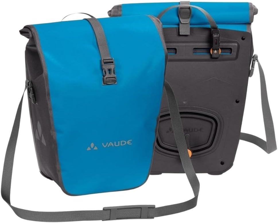 VAUDE Fahrradtaschen für Gepäckträger Aqua Back 2x24L, 2 x Hinterradtaschen wasserdicht, Fahrrad Gep
