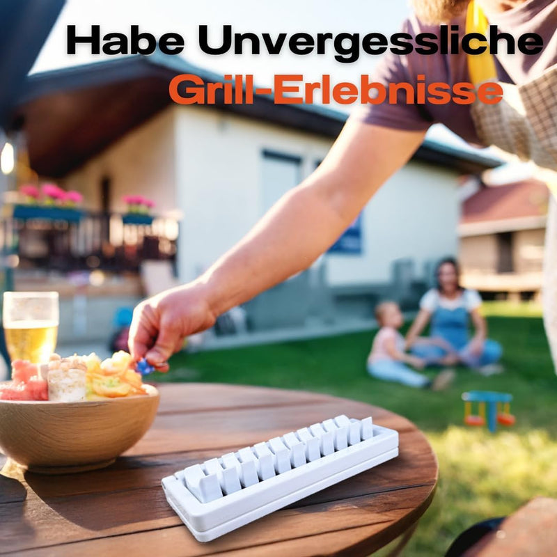 Currywurstschneider für zu Hause | schnelle & gleichmässige Würstchenscheiben | Langlebige Gelenke +