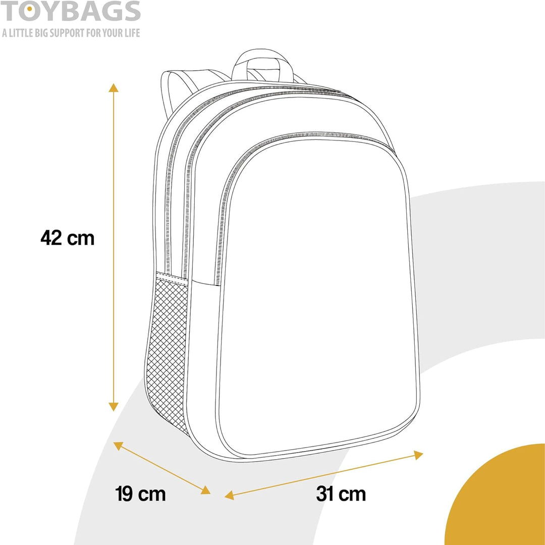 NARUTO Unisex – Erwachsene Cloud Mochila Rucksack, Mehrfarbig, One Size