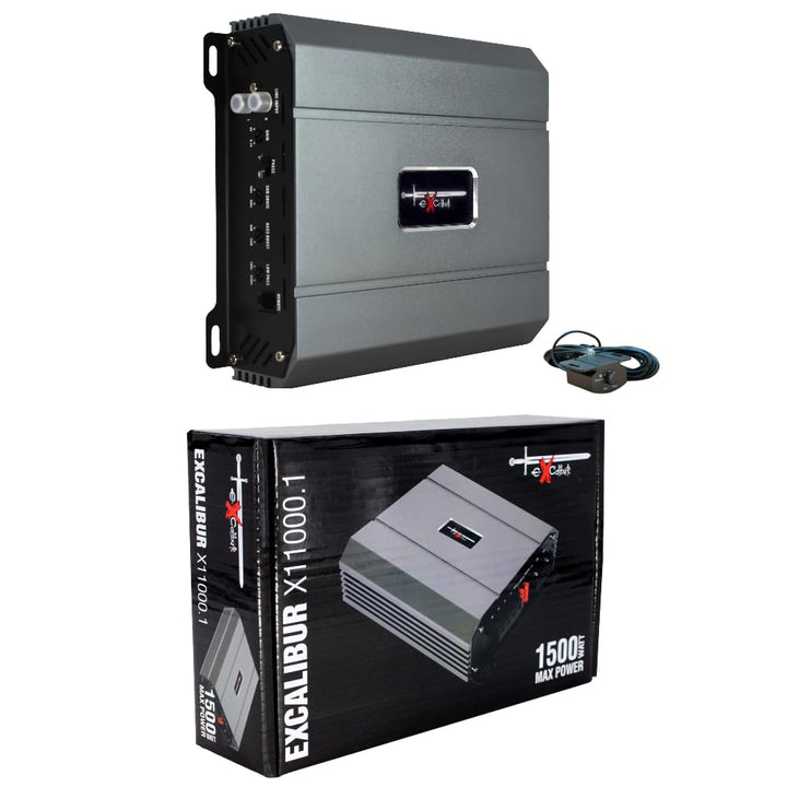 KIT SET FÜR EXCALIBUR X11000.1 1 Kanal Mono Verstärker, 2000 Watt max an 1 Ohm, 1 x 840 Watt an 4 Oh