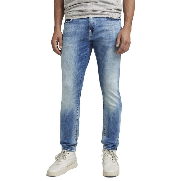 G-STAR Herren Revend FWD Skinny Jeans 38W / 36L Blau (Sun Faded Azurite D20071-c296-b471), 38W / 36L