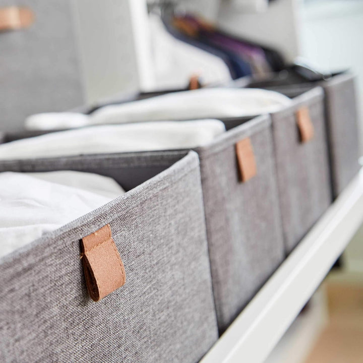 LOVE !T STORE !T Premium Home Storage | Schubladen Organizer Set 5 tlg. | 1x 30x30x15cm 2x 30x15x15c