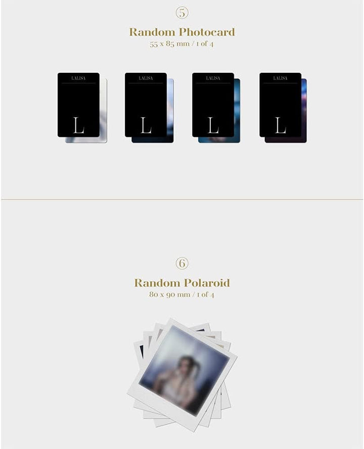 Lalisa Lisa First Single Album [inkl. Vorbestellung] (BLACK VER.), BLACK VER.