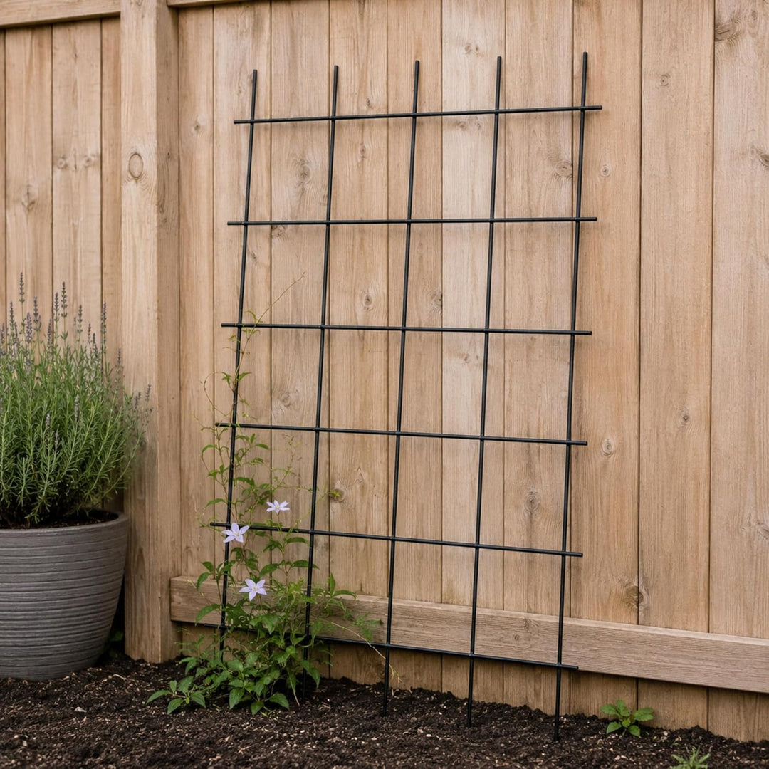 KADAX Rankgitter, Gitterspalier für Garten, Pflanzen, Balkon, Terrasse, Metall Spalier, Rankhilfe, K