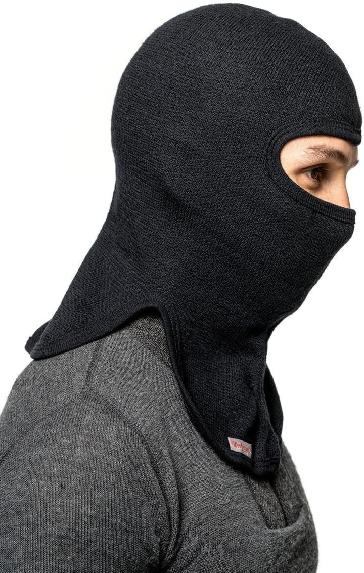Woolpower 400 Balaclava - Warme Sturmhaube L Schwarz, L Schwarz
