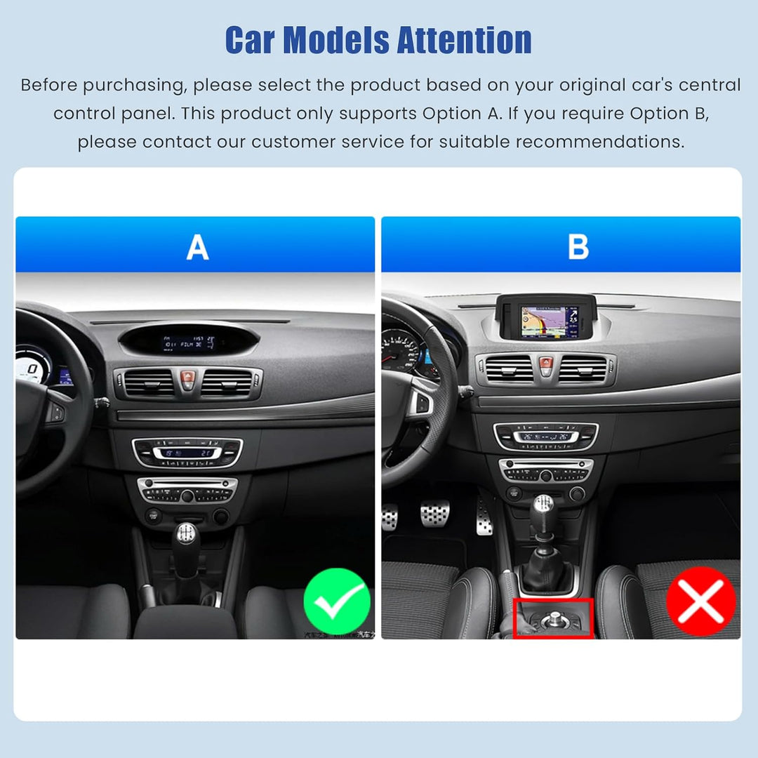 Inefala 8 Kern 6G+128G Android 15 Autoradio für Renault Megane 3 2009-2014 mit Wireless Carplay Andr